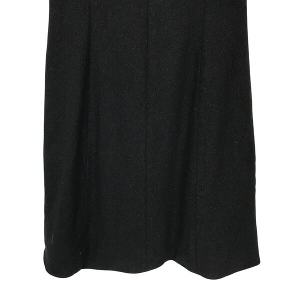 Ralph Lauren Collection Purple Label Black Wool Dress Sz 10 - Picture 8 of 8